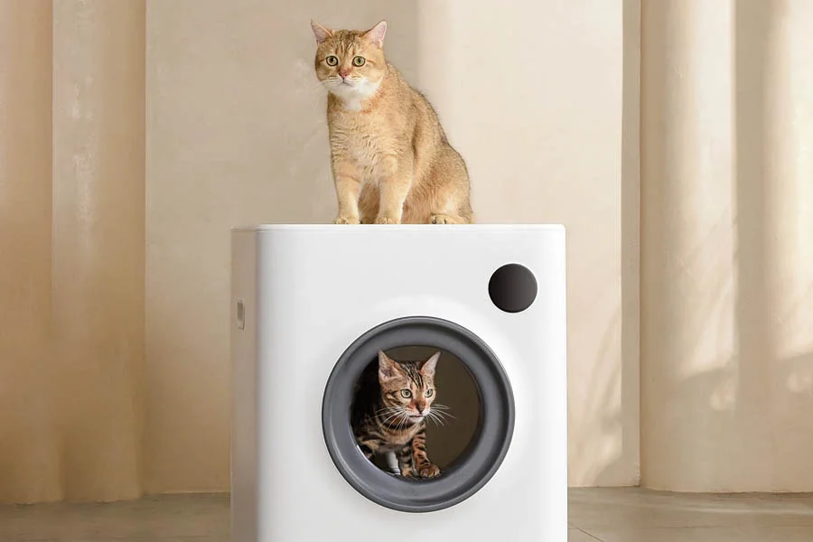 litter box for multiple cats