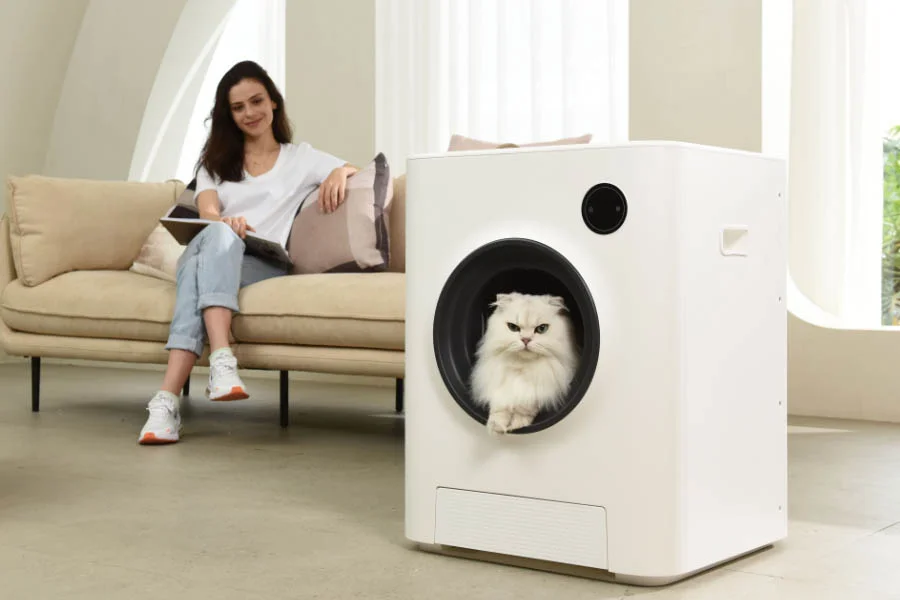 litter box that cleans itself