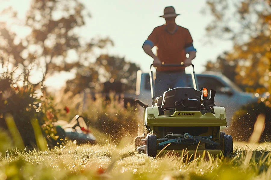 battery lawn tractor