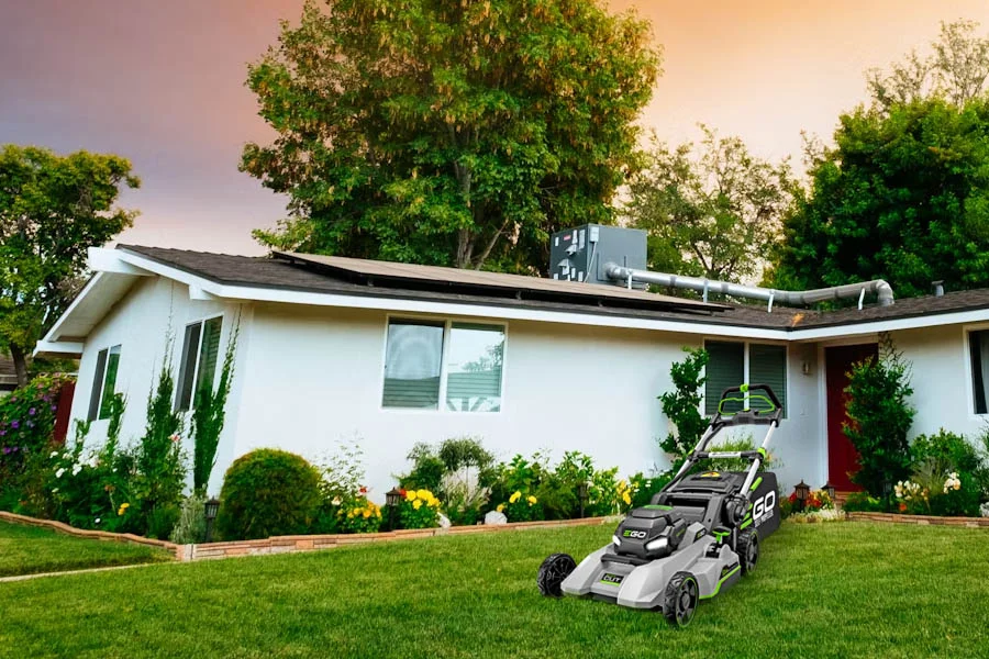 best battery operated push mower